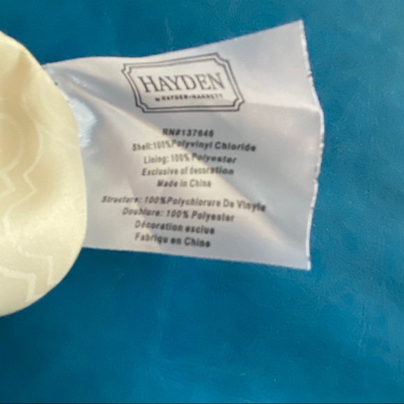 Hayden Harnett Teal Blue Sienna Shoulder Bag - Picture 9 of 9